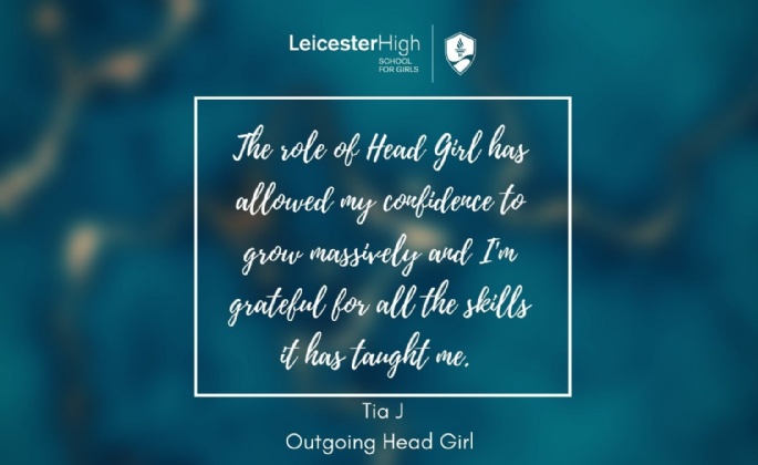 Latest News » Head Girl Reflections